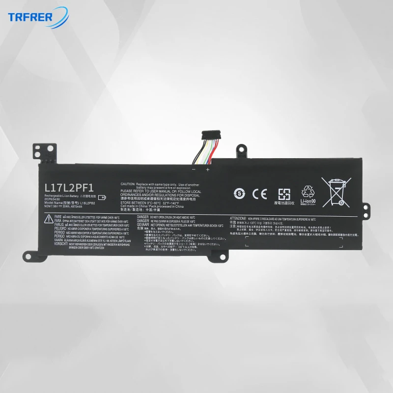 Аккумулятор L17L2PF1 для ноутбука Lenovo Ideapad 320-14ABR-14IKB-14AST-14IAP 320-15IKB-15IAP-15AST-15ABR L16M2PB1
Аккумулятор L17L2PF1 для ноутбука Lenovo Ideapad 320-14ABR-14IKB-14AST-14IAP 320-15IKB-15IAP-15AST-15ABR L16M2PB1
