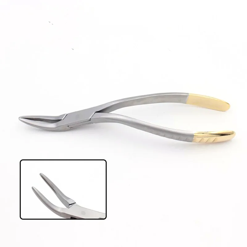 Dental Instrument Curved Maxillary Mandibular Teeth Dental Root Fragment Minimally Invasive Tooth Extraction Forcep Tooth Pliers
Dental Instrument Curved Maxillary Mandibular Teeth Dental Root Fragment Minimally Invasive Tooth Extraction Forcep Tooth Pliers