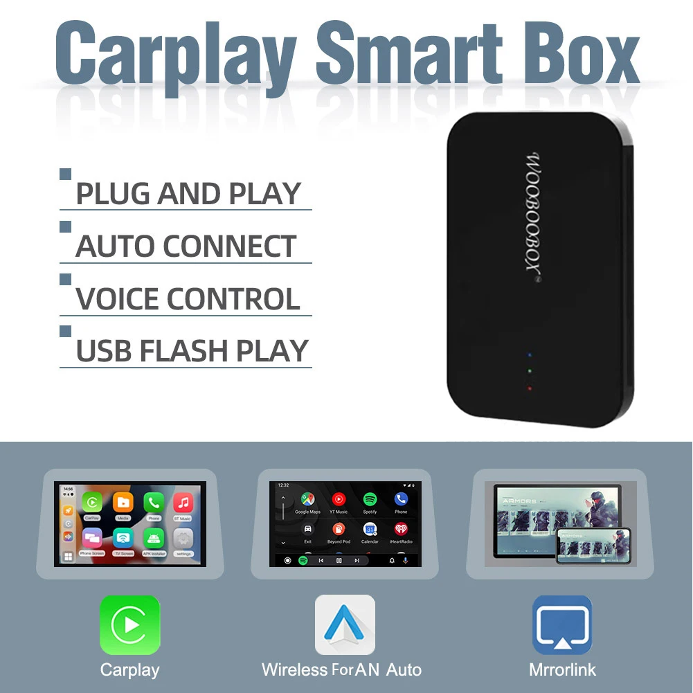 CarPlay Ai Box 1 Set AN 10 Version AN 10.0 Wireless 2022 Durable High Quality Practical Accessories Electronics
CarPlay Ai Box 1 Set AN 10 Version AN 10.0 Wireless 2022 Durable High Quality Practical Accessories Electronics