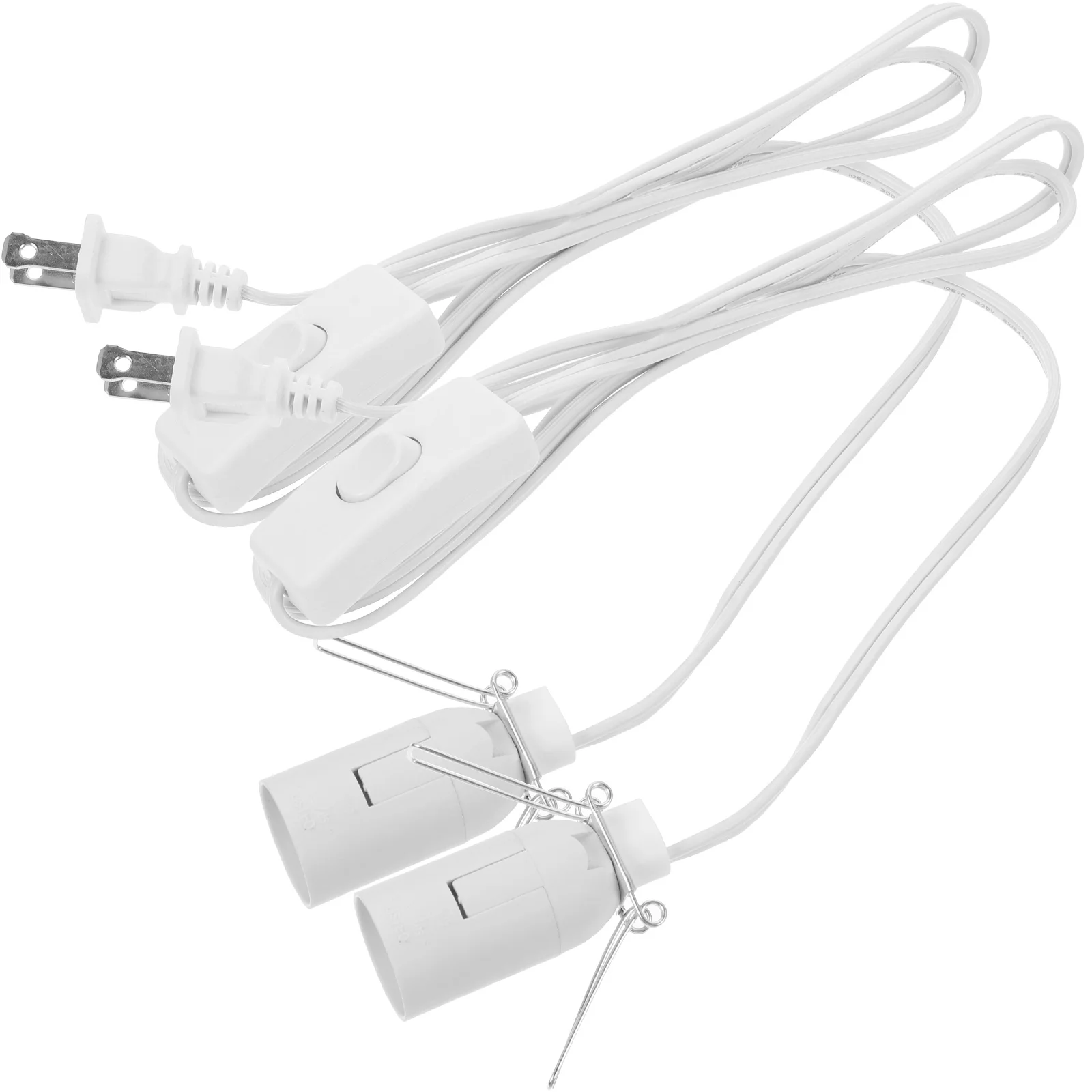 2 Pcs E12 Wire Pumpkin Light Socket Plug Power Cord for Electric Halloween Deccor Pvc Decoración
2 Pcs E12 Wire Pumpkin Light Socket Plug Power Cord for Electric Halloween Deccor Pvc Decoración