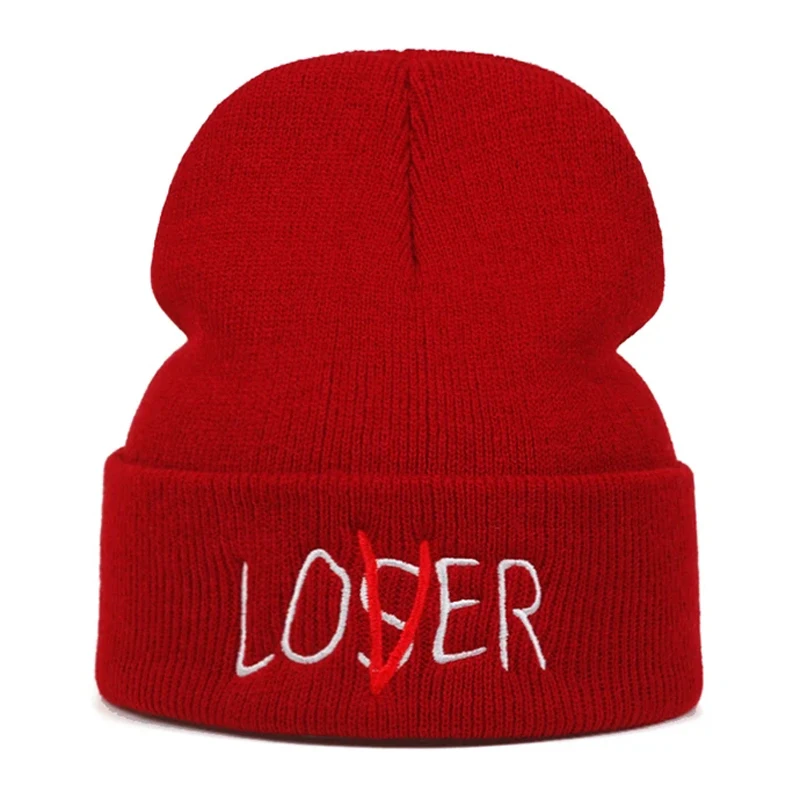 Loser Embroidery Winter Beanie Edgy Streetwear Skullcap 7 Sc68880a03eaa47cebbf4008b405e9087J