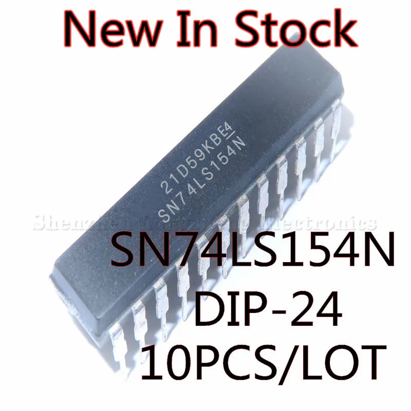 10PCS/LOT NEW SN74LS154N 74LS154 HD74LS154P DIP-24 Narrow body 4-wire-16-wire decoder In Stock
10PCS/LOT NEW SN74LS154N 74LS154 HD74LS154P DIP-24 Narrow body 4-wire-16-wire decoder In Stock