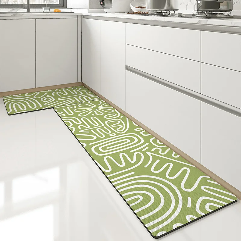 Erasable Long Kitchen Floor Mat Waterproof Oil-proof Non-slip Household Leather Foot Mats Easy to Take Care of PVC
Erasable Long Kitchen Floor Mat Waterproof Oil-proof Non-slip Household Leather Foot Mats Easy to Take Care of PVC