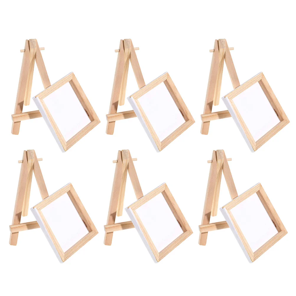 6 Sets Children's Oil Painting Tools Delicate Mini Easel Stand for Decor Picture Frame Wooden Decorative Canvas Kids
6 Sets Children's Oil Painting Tools Delicate Mini Easel Stand for Decor Picture Frame Wooden Decorative Canvas Kids