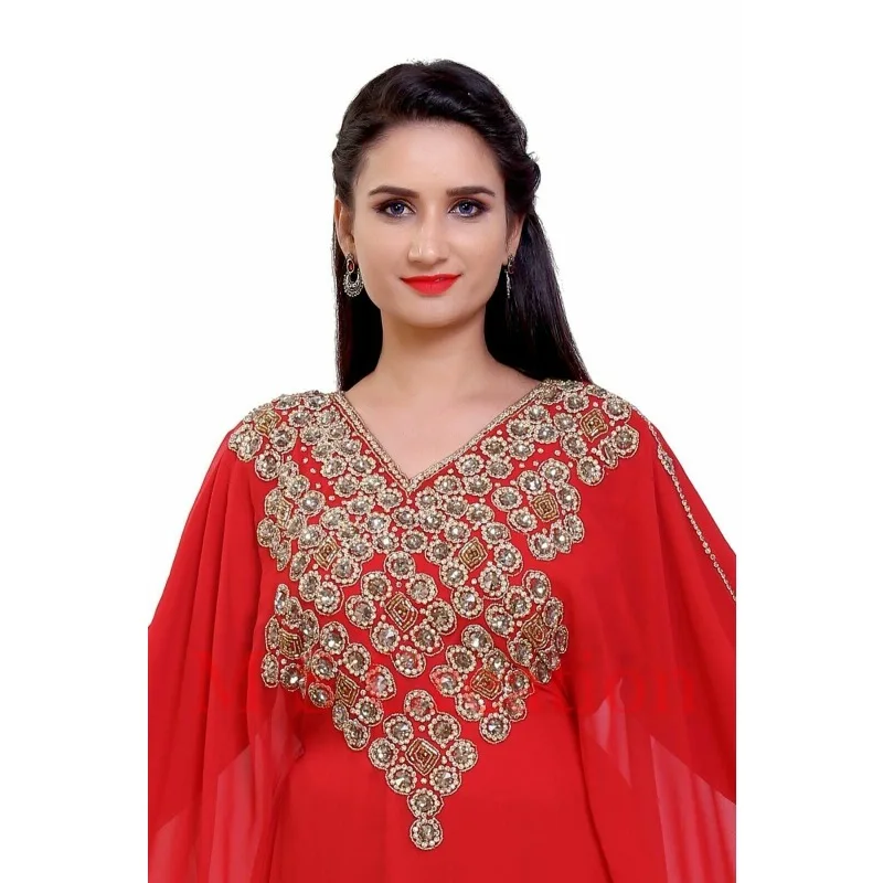 

Элегантный Дубай марокканский Королевский исламский кафтан арабский праздничная одежда пляжное платье