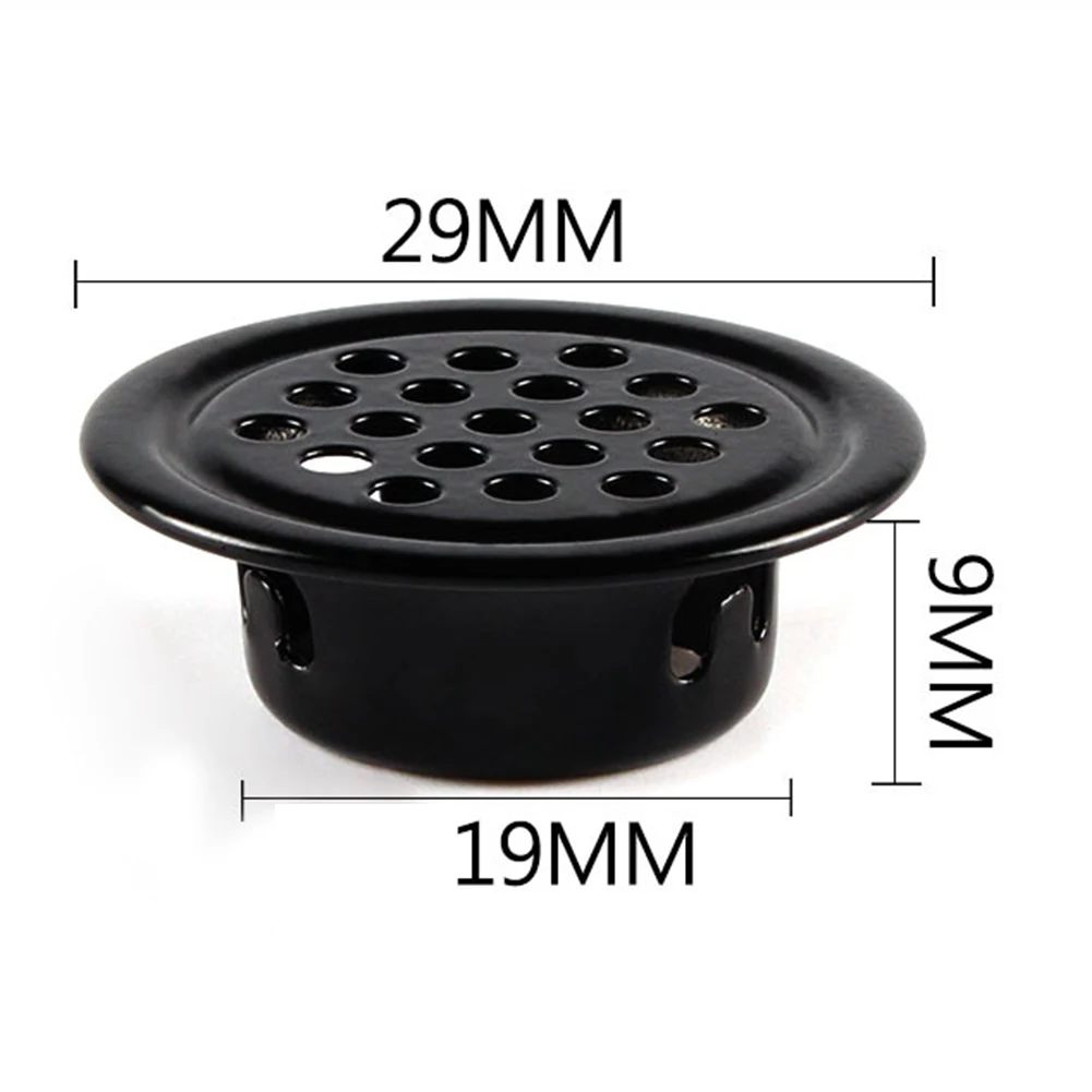 10 Pcs Cabinet Air Vent Grill Cover Metal Cupboard Round Ducting Ventilation 19-53mm For Home Decoration Hardware Accessories
10 Pcs Cabinet Air Vent Grill Cover Metal Cupboard Round Ducting Ventilation 19-53mm For Home Decoration Hardware Accessories