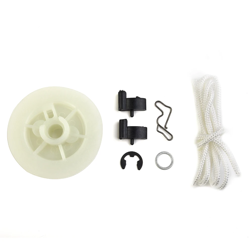 

Pulley+Pawl Starter Pulley Recoil Kit Started Rope Fits For Stihl 021 023 025 MS210 MS230 MS250 Practical Durable