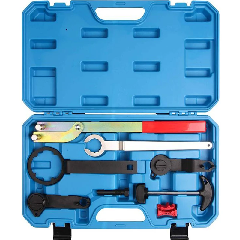 For VW Polo Golf Audi A3 Vag 1.0 1.2 1.4 TSI, TSI, 3 & 4 Cyl EA211 Car Engine Timing Tool 8Pcs Car Timing Tool Kit Set
For VW Polo Golf Audi A3 Vag 1.0 1.2 1.4 TSI, TSI, 3 & 4 Cyl EA211 Car Engine Timing Tool 8Pcs Car Timing Tool Kit Set