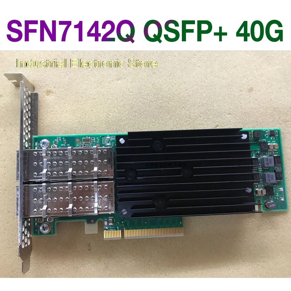 Для Solarflare SFN7142Q QSFP + 40G Двухпортовая 10-гигабитная оптическая сетевая карта
Для Solarflare SFN7142Q QSFP + 40G Двухпортовая 10-гигабитная оптическая сетевая карта