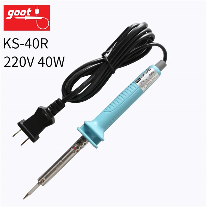 

Японские наконечники для паяльника GOOT Electric 220V KE Series KS-30R/40R/60R/80R/100R инструменты для сварки и ремонта