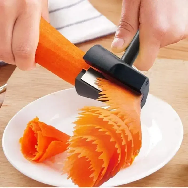 Creative Manual Spiral Slicers Vegetable Cutter Spiral Peeler Fruits Device Cooking Gadget Kitchen Roll Flower Decorative Tool
Creative Manual Spiral Slicers Vegetable Cutter Spiral Peeler Fruits Device Cooking Gadget Kitchen Roll Flower Decorative Tool