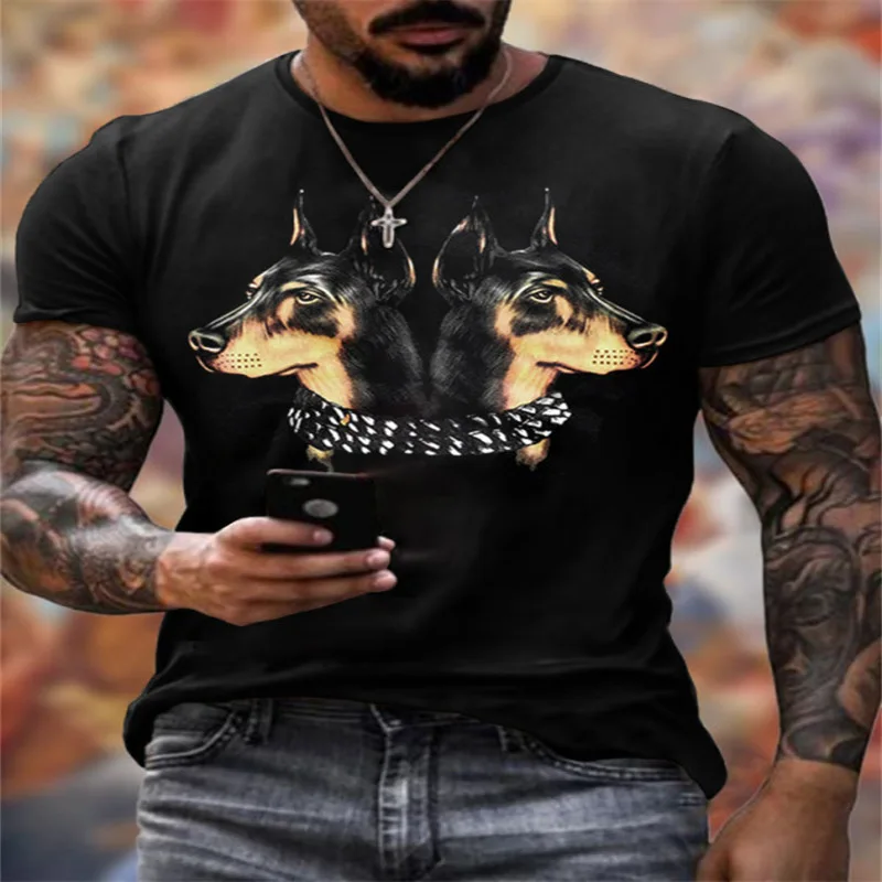 Футболка мужская оверсайз с круглым вырезом, модная рубашка в стиле хип-хоп с принтом животных, с коротким рукавом, уличная одежда, лето 2023
Футболка мужская оверсайз с круглым вырезом, модная рубашка в стиле хип-хоп с принтом животных, с коротким рукавом, уличная одежда, лето 2023