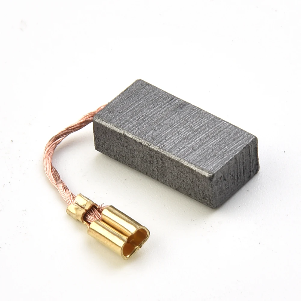 10Pcs/lot Graphite Copper Motor Carbon Brushes Set Tight Copper Wire For Bosch/Dongcheng Angle Grinder Electric Hammer 15*8*5mm
10Pcs/lot Graphite Copper Motor Carbon Brushes Set Tight Copper Wire For Bosch/Dongcheng Angle Grinder Electric Hammer 15*8*5mm