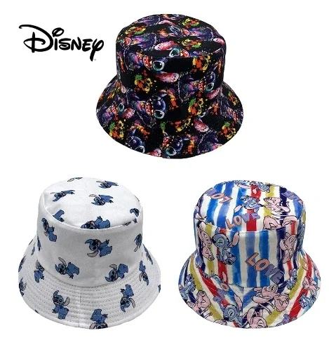 Disney Stitch Fisherman Hat Kawaii Anime Figure Graffiti Colorful Full Printing Adult Fashion Round Cap Sunscreen Sun Hat Gifts
Disney Stitch Fisherman Hat Kawaii Anime Figure Graffiti Colorful Full Printing Adult Fashion Round Cap Sunscreen Sun Hat Gifts