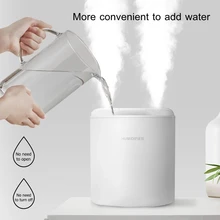 USB Ultrasonic Air Humidifier Dual Nozzle Water Mist Maker Fogger 1L Large Capacity Aroma Essential Oil Diffuser for Home Office
USB Ultrasonic Air Humidifier Dual Nozzle Water Mist Maker Fogger 1L Large Capacity Aroma Essential Oil Diffuser for Home Office