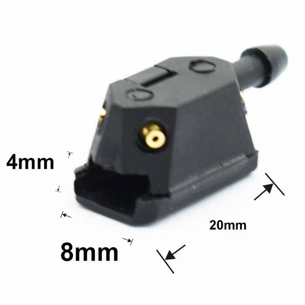 2Pcs Universal Windscreen Washer Jets Plastic 4 Way Windshield Wiper Water Spray Nozzle Vehicle Car Accessories
2Pcs Universal Windscreen Washer Jets Plastic 4 Way Windshield Wiper Water Spray Nozzle Vehicle Car Accessories