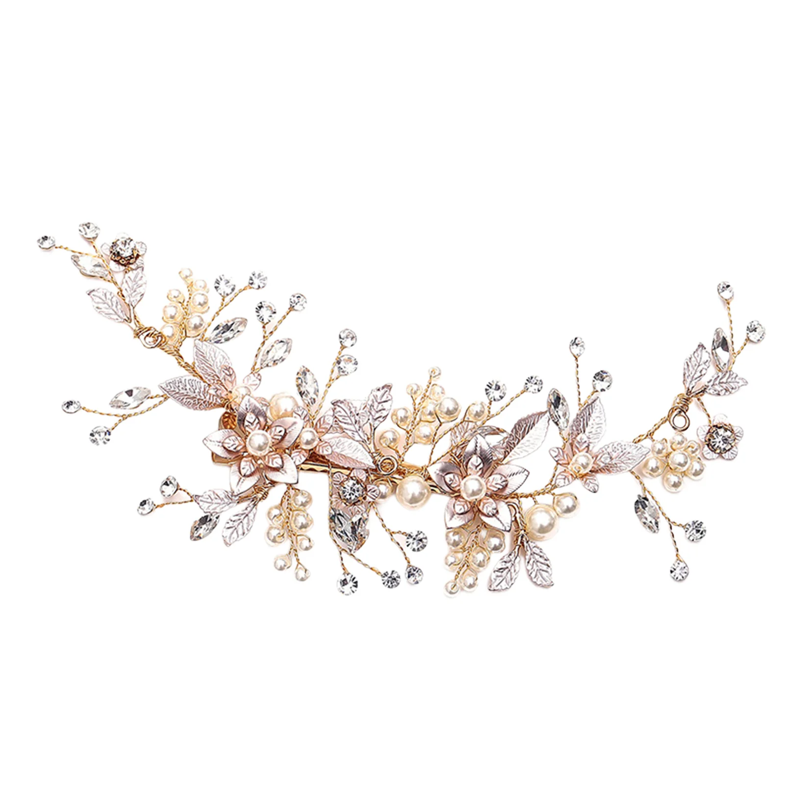 Woman's Leaf Decor Hair Clips Headpiece Pearl Decor Han Chinese Clothing Hairclips for Bridesmaid Wedding Banquet Party
Woman's Leaf Decor Hair Clips Headpiece Pearl Decor Han Chinese Clothing Hairclips for Bridesmaid Wedding Banquet Party
