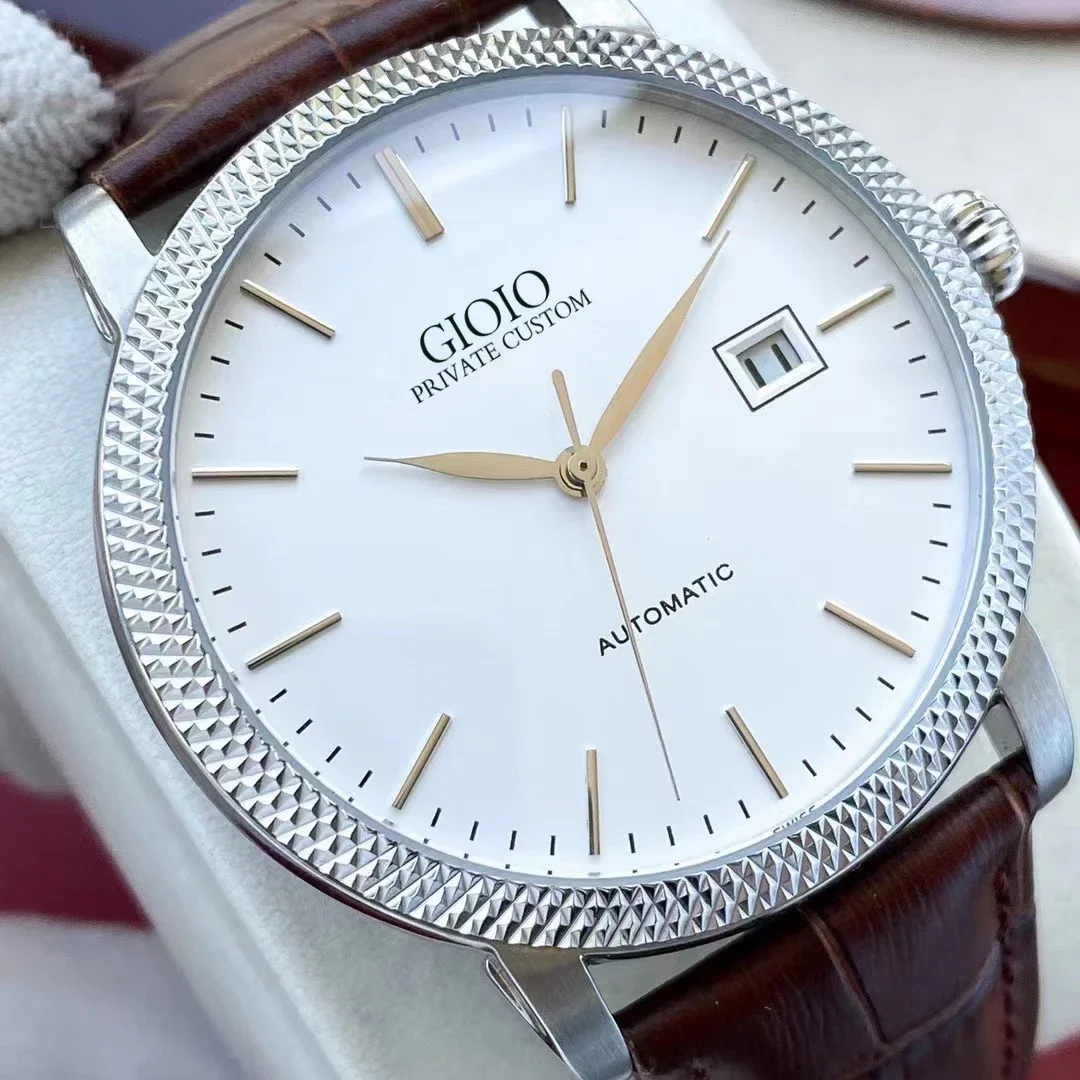 2023 New Mens Automatic Mechanical Watch Rose Gold Stainless Steel Black Leather White Sapphire 42mm
2023 New Mens Automatic Mechanical Watch Rose Gold Stainless Steel Black Leather White Sapphire 42mm