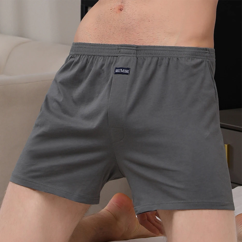 Men Casual Wide Leg Cotton Boxer Shorts High Rise Loose Men Underwear Briefs Cotton Soft Comfortable Home Wear Solid Underpant
Men Casual Wide Leg Cotton Boxer Shorts High Rise Loose Men Underwear Briefs Cotton Soft Comfortable Home Wear Solid Underpant