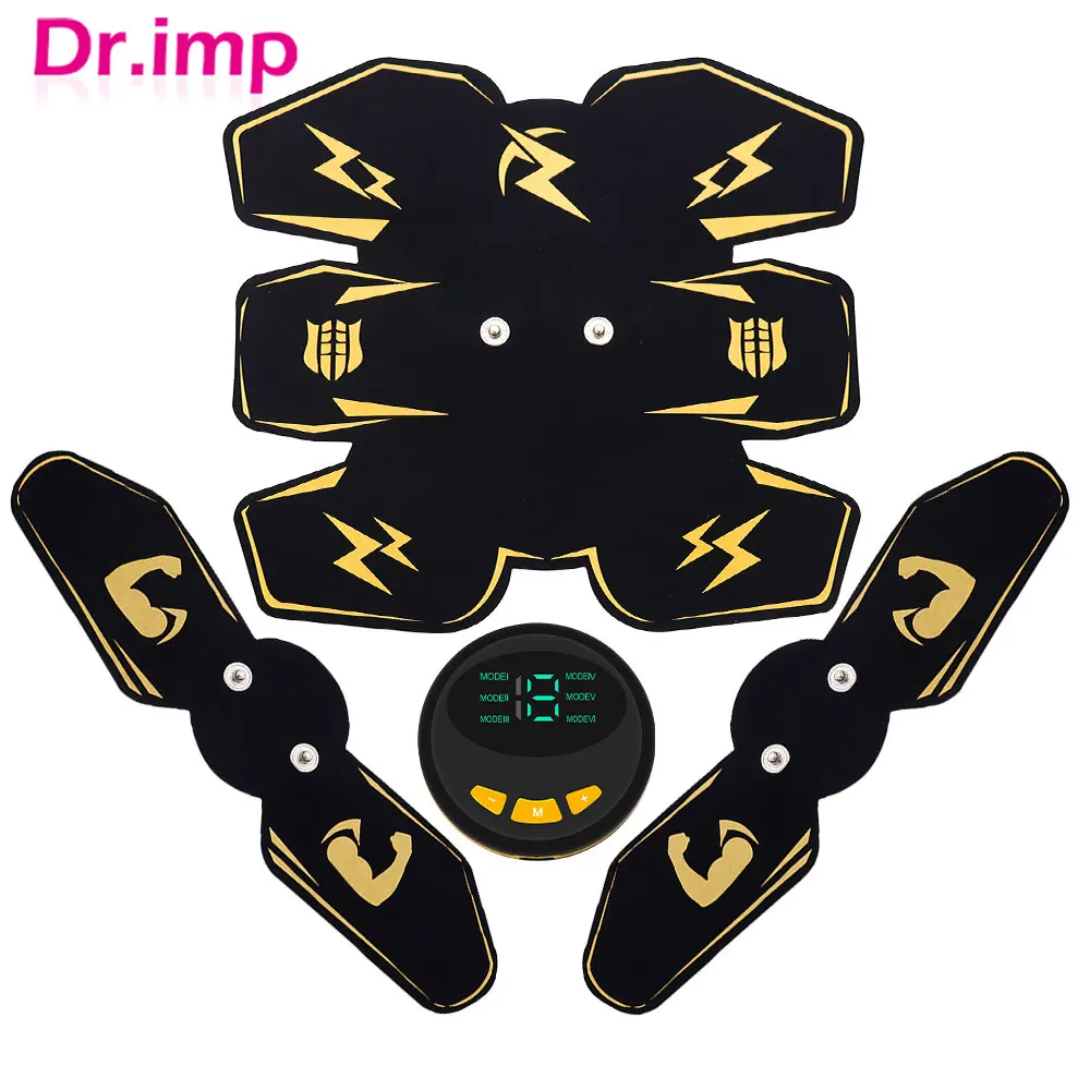 

EMS Abdomen Arm Legs Trainer Muscle Stimulator ABS Fitness Buttocks Butt Lifting Trainer Slimming Massager Unisex Muscle Massage