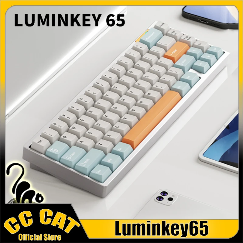 Luminkey65 Gamer Mechanical Keyboard Kit 3 Mode USB/2.4G/Bluetooth Wireless Keyboards Customize Hot Swap Gaming Keyboard Gifts
Luminkey65 Gamer Mechanical Keyboard Kit 3 Mode USB/2.4G/Bluetooth Wireless Keyboards Customize Hot Swap Gaming Keyboard Gifts