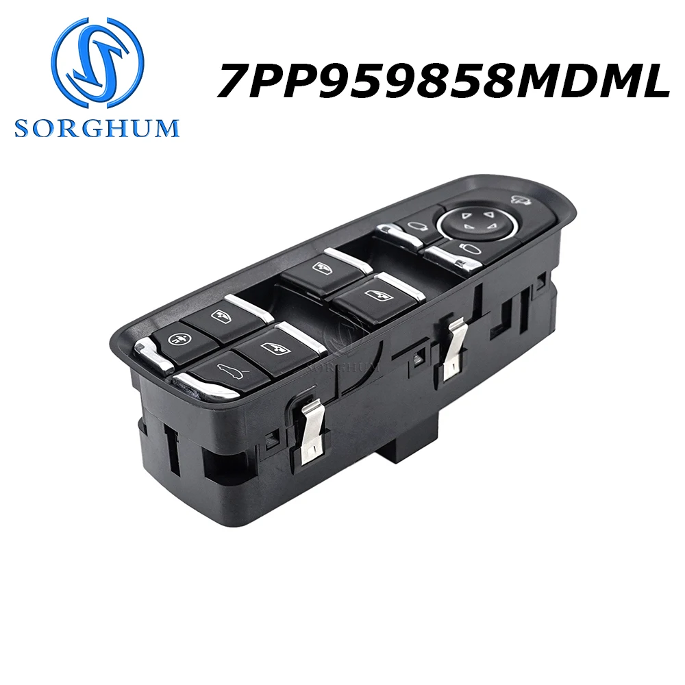 SORGHUM 7PP959858MDML Window Control Switch Driver Side Button with Child Lock For Porsche Panamera Cayenne Macan 2015
SORGHUM 7PP959858MDML Window Control Switch Driver Side Button with Child Lock For Porsche Panamera Cayenne Macan 2015