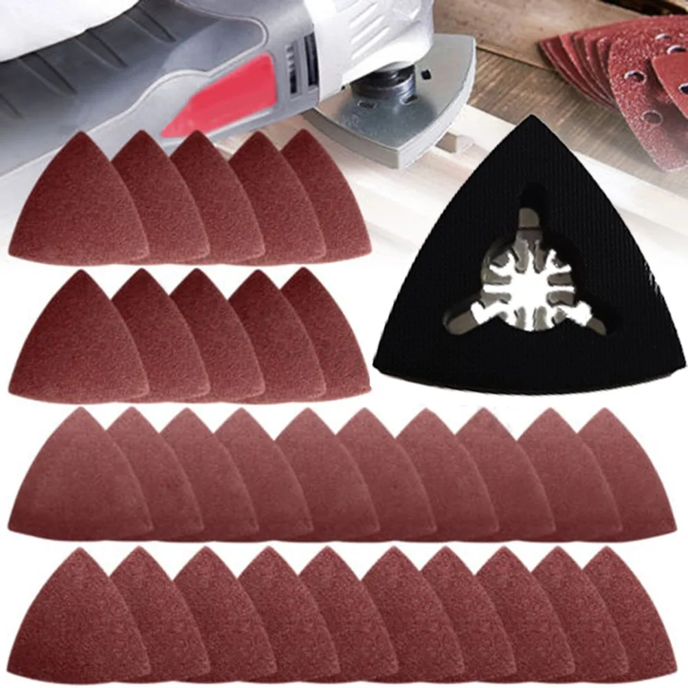 31pcs/Set Oscillating 60/80/120 Grit Triangular Sand Disc For Fein For Multimaster Durable Practical High quality
31pcs/Set Oscillating 60/80/120 Grit Triangular Sand Disc For Fein For Multimaster Durable Practical High quality
