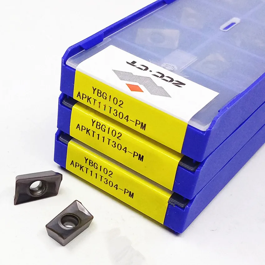 ZCC.CT APKT11T304-PM YBG102/APKT11T308-PM YBG102/APKT11T312-PM YBG102/APKT11T316-PM YBG102 CNC carbide inserts For Cast iron
ZCC.CT APKT11T304-PM YBG102/APKT11T308-PM YBG102/APKT11T312-PM YBG102/APKT11T316-PM YBG102 CNC carbide inserts For Cast iron
