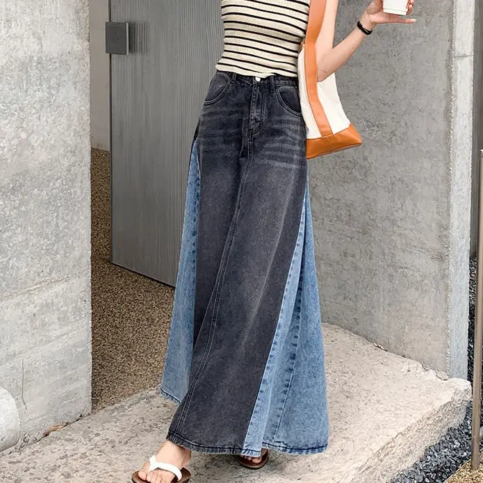 2024 Four Seasons New Product Retro Loose Straight Blue Grey Spliced Casual Jeans low rise jeans women clothing
2024 Four Seasons New Product Retro Loose Straight Blue Grey Spliced Casual Jeans low rise jeans women clothing