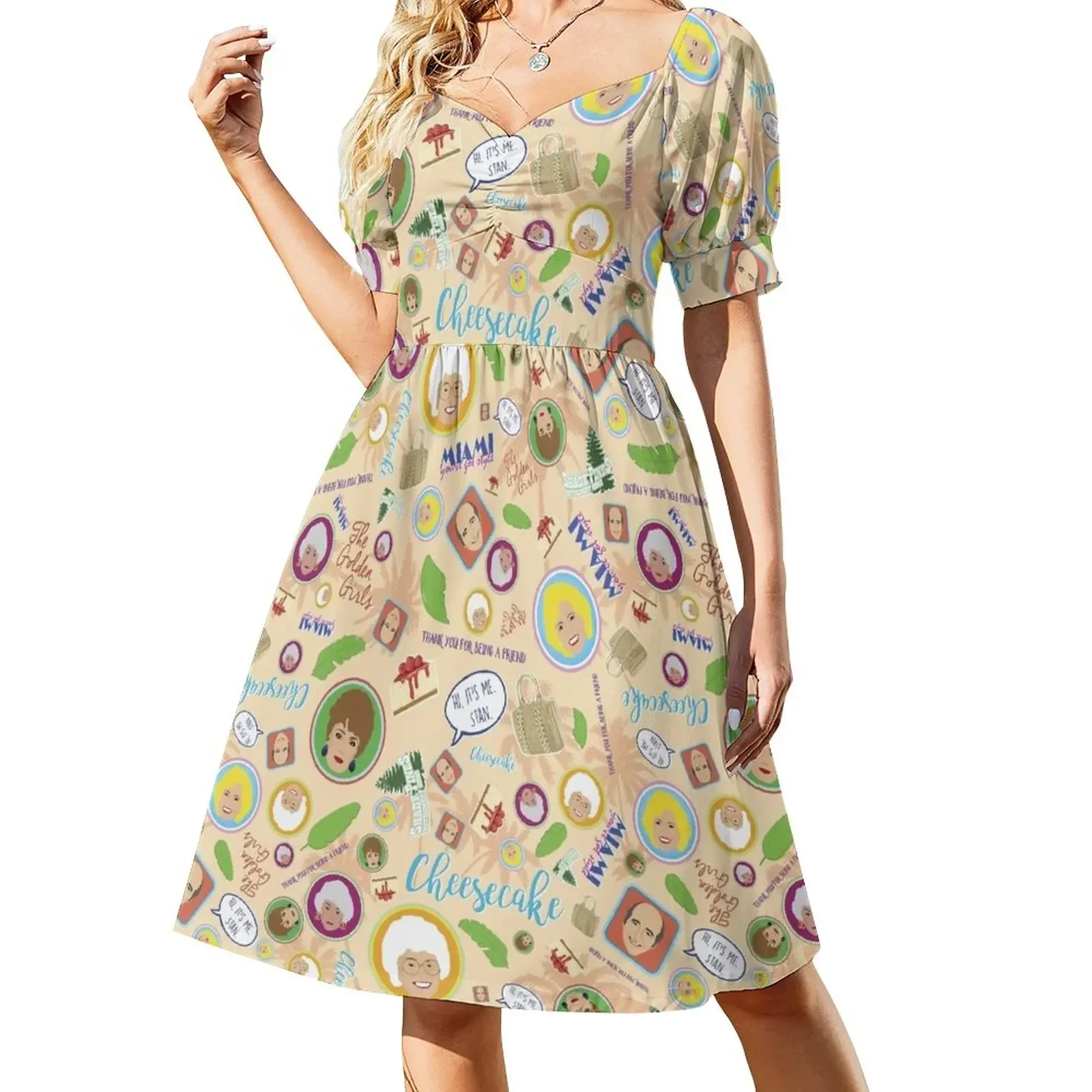 Golden Girlspalooza! Sleeveless Dress elegant dress women's elegant loose dresses Dresses dresses for official occasions
Golden Girlspalooza! Sleeveless Dress elegant dress women's elegant loose dresses Dresses dresses for official occasions