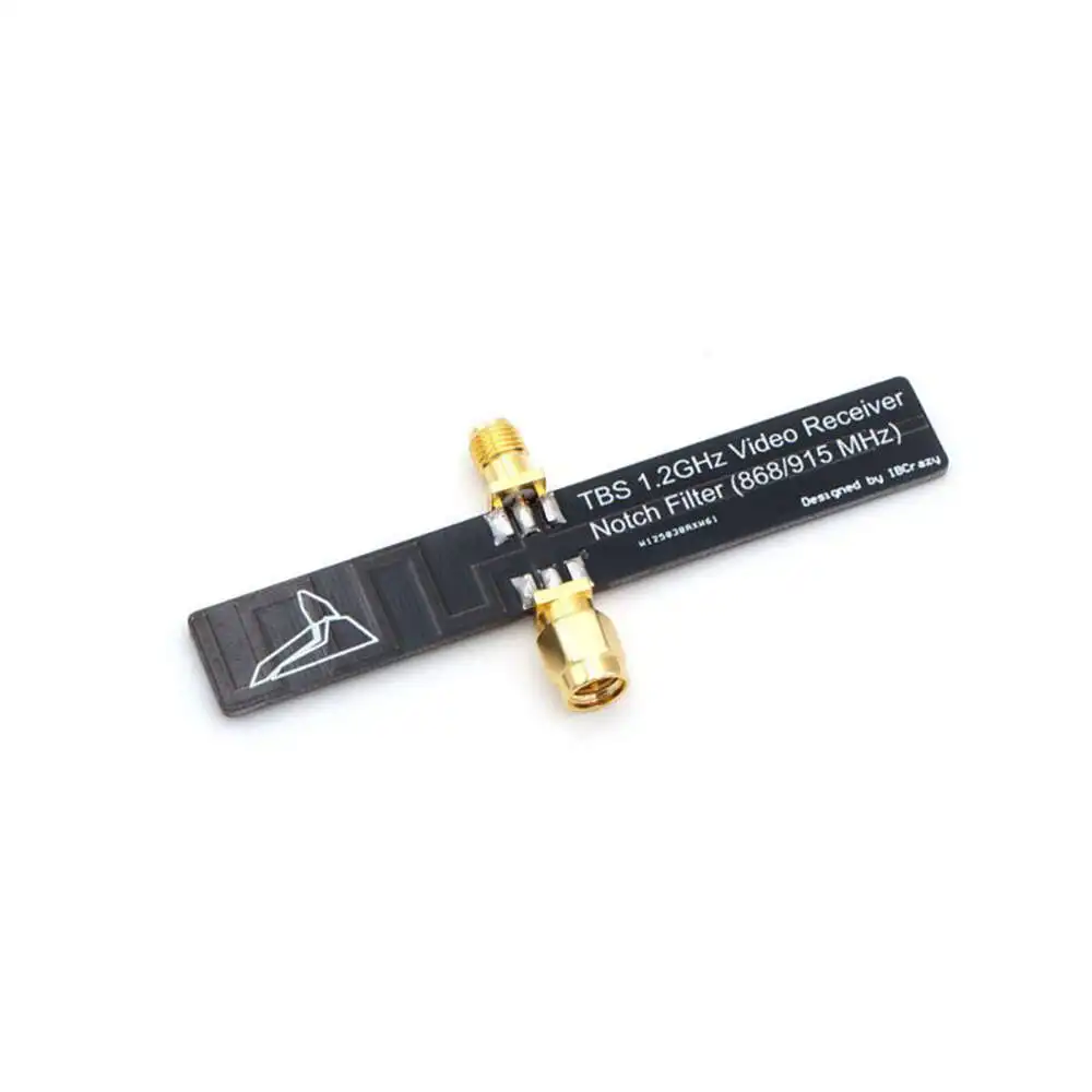 Original TBS 1.2GHZ VRX NOTCH FILTER Combination with TBS Crossfire 868Mhz 915Mhz
Original TBS 1.2GHZ VRX NOTCH FILTER Combination with TBS Crossfire 868Mhz 915Mhz