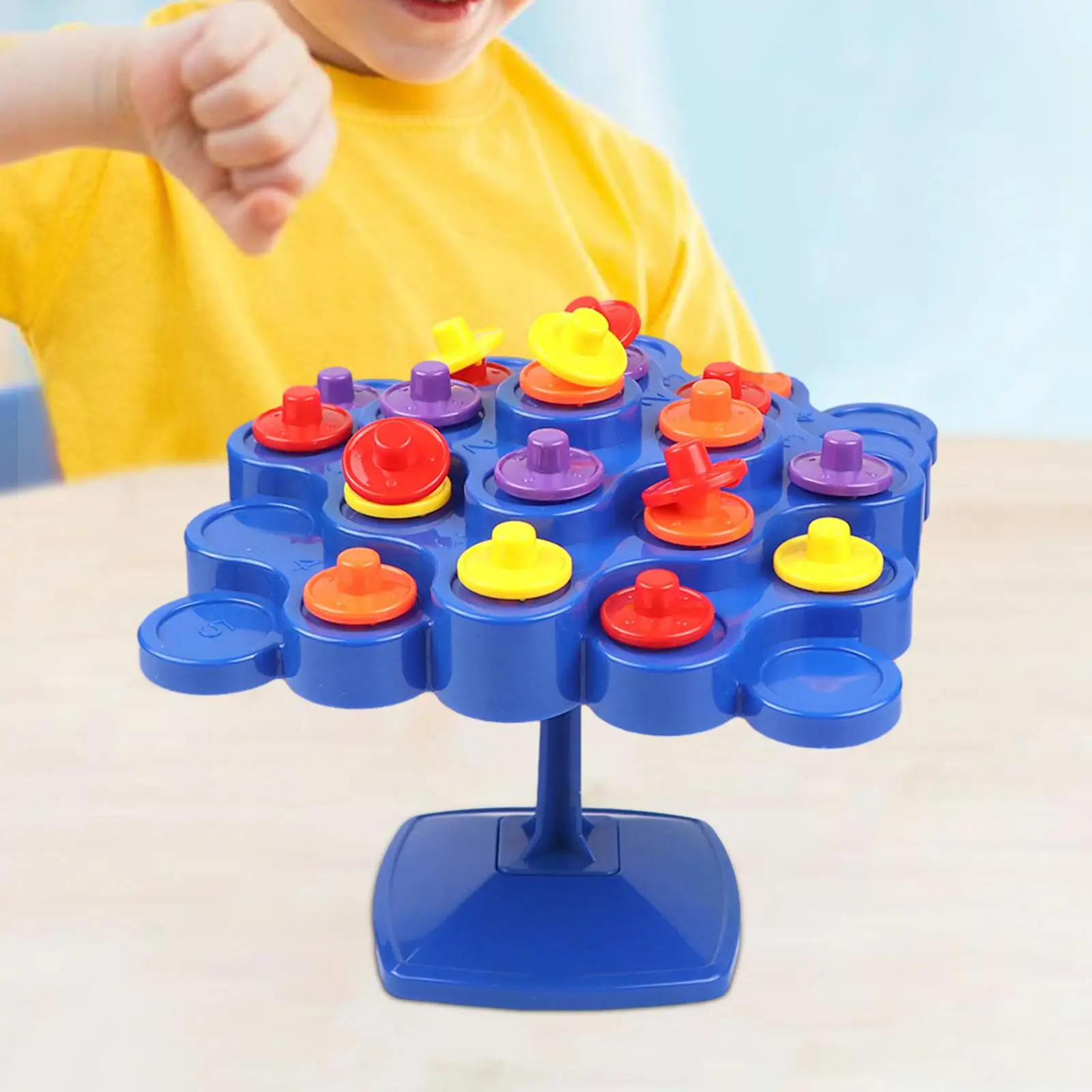 Building Blocks Interactive Hand Eye Coordination Two Players Leisure Toy Balance Tabletop Game for Kids Preschool Ages 3-5
Building Blocks Interactive Hand Eye Coordination Two Players Leisure Toy Balance Tabletop Game for Kids Preschool Ages 3-5