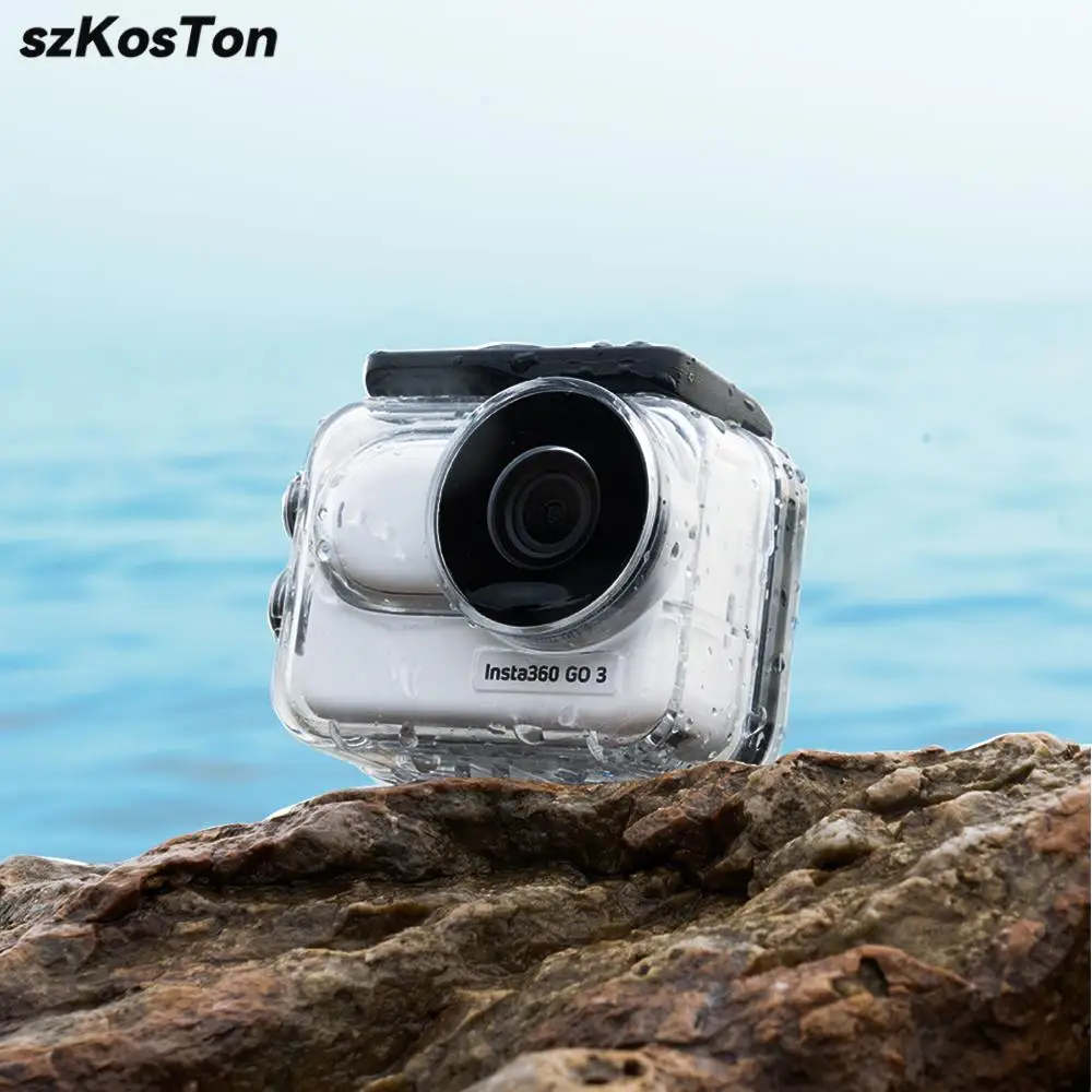 60M Waterproof Housing Case For Insta360 GO 3 Underwater Diving Housing Protective Case Camera Accessories
60M Waterproof Housing Case For Insta360 GO 3 Underwater Diving Housing Protective Case Camera Accessories