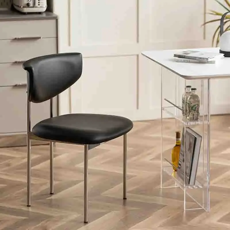 Modern Beautiful Dining Chairs Metal Luxury European Design Dining Chairs Lazy Wipeable Cadeiras De Jantar Kitchen Furniture
Modern Beautiful Dining Chairs Metal Luxury European Design Dining Chairs Lazy Wipeable Cadeiras De Jantar Kitchen Furniture