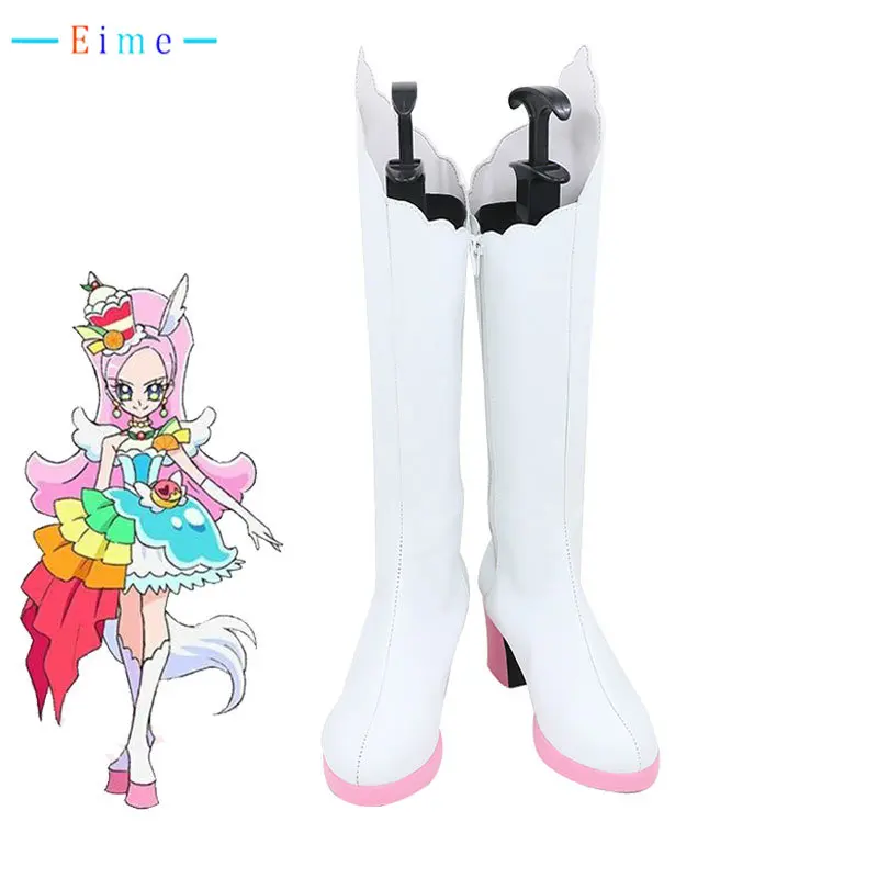 Обувь для косплея Кира из аниме KiraKira Pretty Cure A La Mode, обувь для косплея из искусственной кожи, ботинки на Хэллоуин, реквизит для изготовления на заказ
Обувь для косплея Кира из аниме KiraKira Pretty Cure A La Mode, обувь для косплея из искусственной кожи, ботинки на Хэллоуин, реквизит для изготовления на заказ