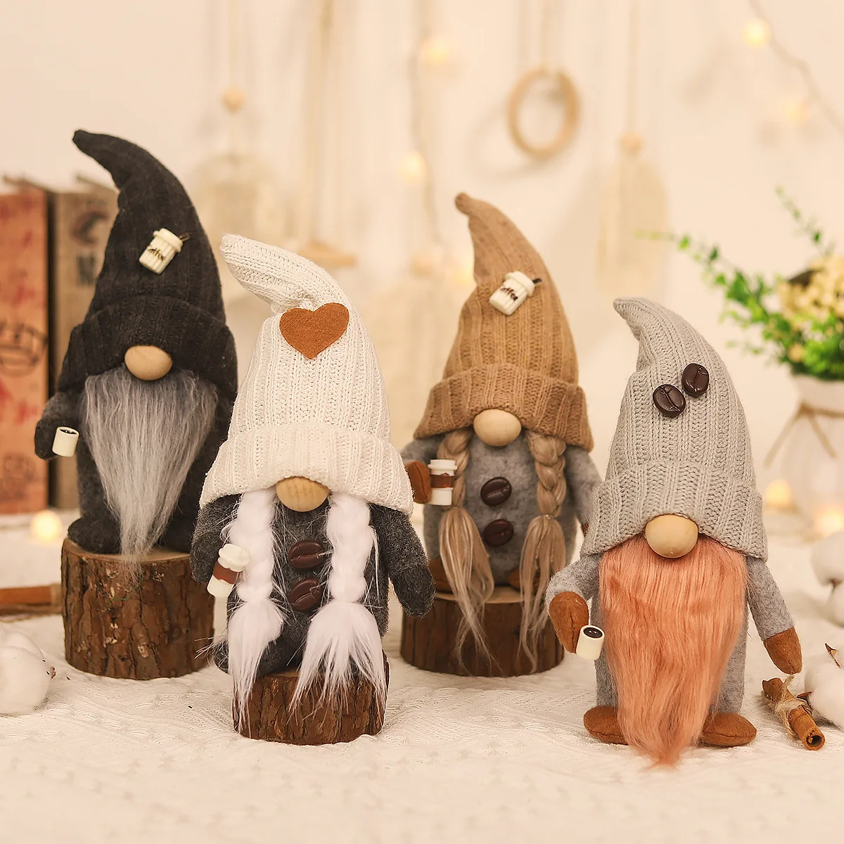 Faceless Old Man Doll Party Decoration Coffee Cup Knitted Couple Dolls for Cafe Restaurant Scene Prop Home Decoration Party Gift
Faceless Old Man Doll Party Decoration Coffee Cup Knitted Couple Dolls for Cafe Restaurant Scene Prop Home Decoration Party Gift