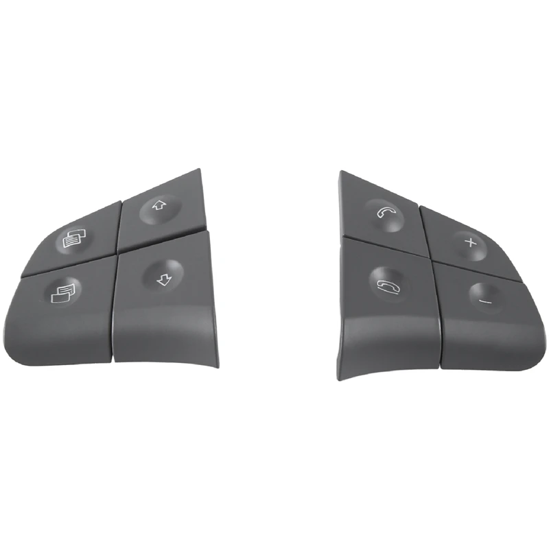 Кнопка рулевого колеса, многофункциональный переключатель, 4 клавиши, серого цвета, сменная кнопка для Mercedes-Benz ML GL B R
Кнопка рулевого колеса, многофункциональный переключатель, 4 клавиши, серого цвета, сменная кнопка для Mercedes-Benz ML GL B R