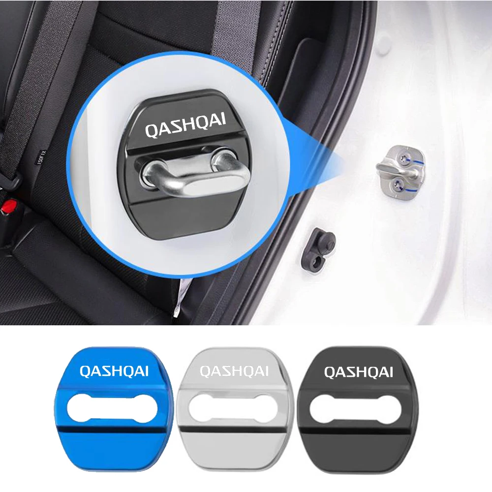 4Pcs/pack Car Door Lock Cover Decoration Protection Stainless Steel Case Car Emblem Fit for Nissan QASHQAI Car Accessorie
4Pcs/pack Car Door Lock Cover Decoration Protection Stainless Steel Case Car Emblem Fit for Nissan QASHQAI Car Accessorie