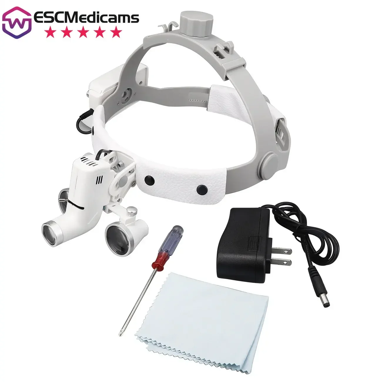 Dental Binocular Loupes Optical Glass 3.5X 280-380mm 5W Headband Adjustable with LED Headlight Dentist Magnification Dentistry
Dental Binocular Loupes Optical Glass 3.5X 280-380mm 5W Headband Adjustable with LED Headlight Dentist Magnification Dentistry