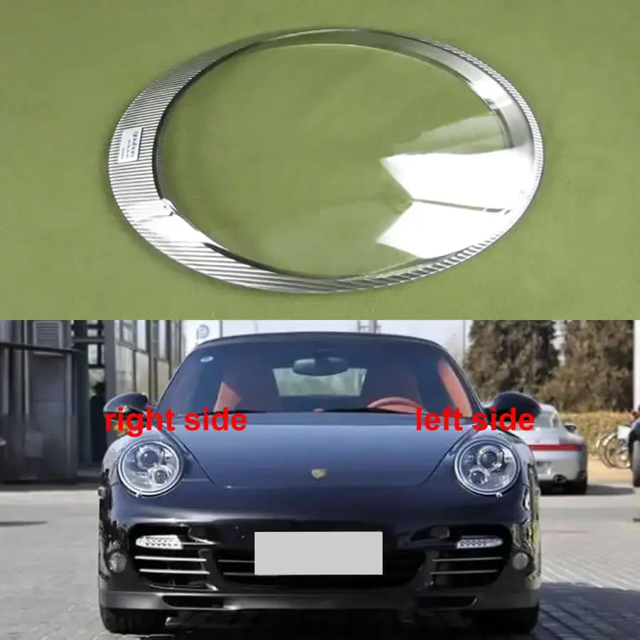 

Крышка налобного фонаря для Porsche 911 991 997/ 2005-2011, прозрачная затеняющая лампа, объектив налобного фонаря из оргстекла, замена оригинального абажура X