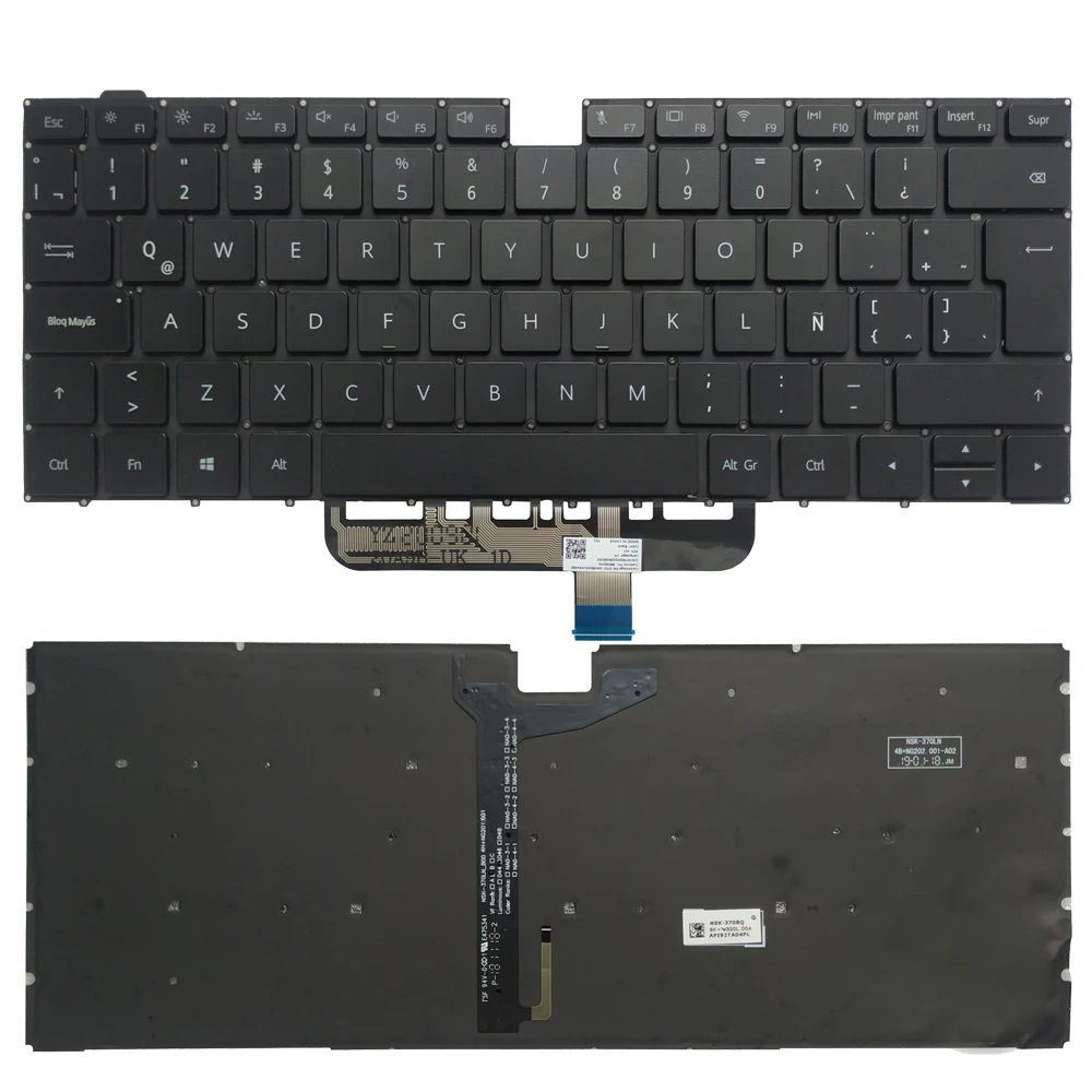 New Backlit Latin/Spanish/US Keyboard For HUAWEI MateBook X Pro MACH W19 W29 BL W19B W19C laptop MACH-W19 MACH-W29
New Backlit Latin/Spanish/US Keyboard For HUAWEI MateBook X Pro MACH W19 W29 BL W19B W19C laptop MACH-W19 MACH-W29