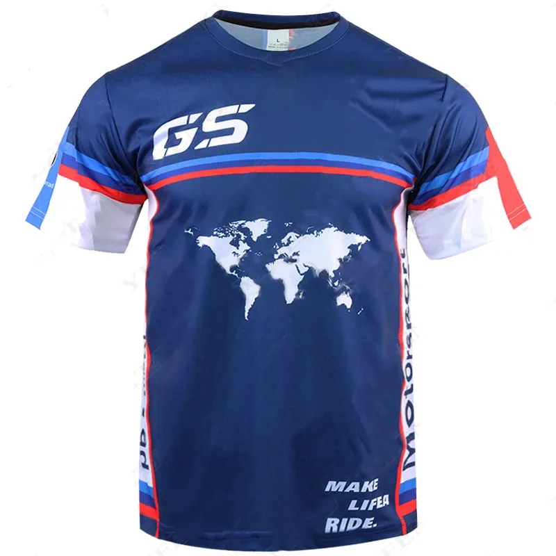 2022 New Men's R1250GS Motorcycle Adventure Motos Biker Ride Quick Dry Short Sleeve for BMW Motocross Summer T-Shirt 100-6XL
2022 New Men's R1250GS Motorcycle Adventure Motos Biker Ride Quick Dry Short Sleeve for BMW Motocross Summer T-Shirt 100-6XL