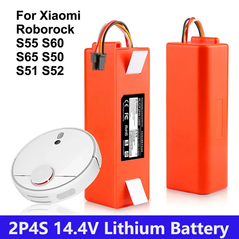 Robotic Vacuum cleaner Replacement Battery for Xiaomi Robot Roborock S50 S51 S55 Accessory Spare Parts li-ion Battery
Robotic Vacuum cleaner Replacement Battery for Xiaomi Robot Roborock S50 S51 S55 Accessory Spare Parts li-ion Battery