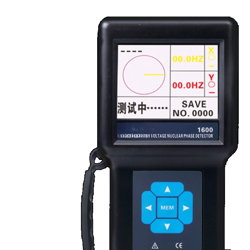 ETCR1600 Wireless High Voltage Phase Tester Electrical Testing High Voltage Nuclear Generator Three Phase Sequence
ETCR1600 Wireless High Voltage Phase Tester Electrical Testing High Voltage Nuclear Generator Three Phase Sequence