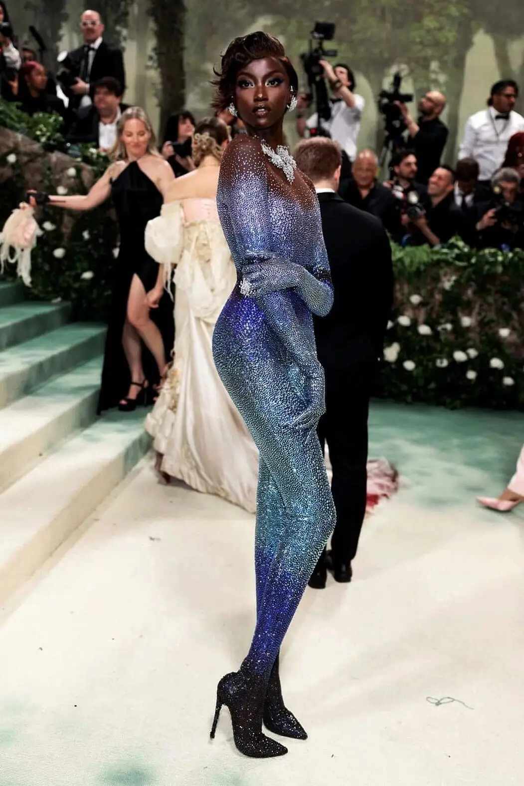 Pop Star Fashion Sparkly Diamonds Skinny Jumpsuit Women Nightclub Prom Party Outfit Singer Stage Wear Birthday party jumpsuit Pop Star Fashion Sparkly Diamonds Skinny Jumpsuit Women Nightclub Prom Party Outfit Singer Stage Wear Birthday party jumpsuit
