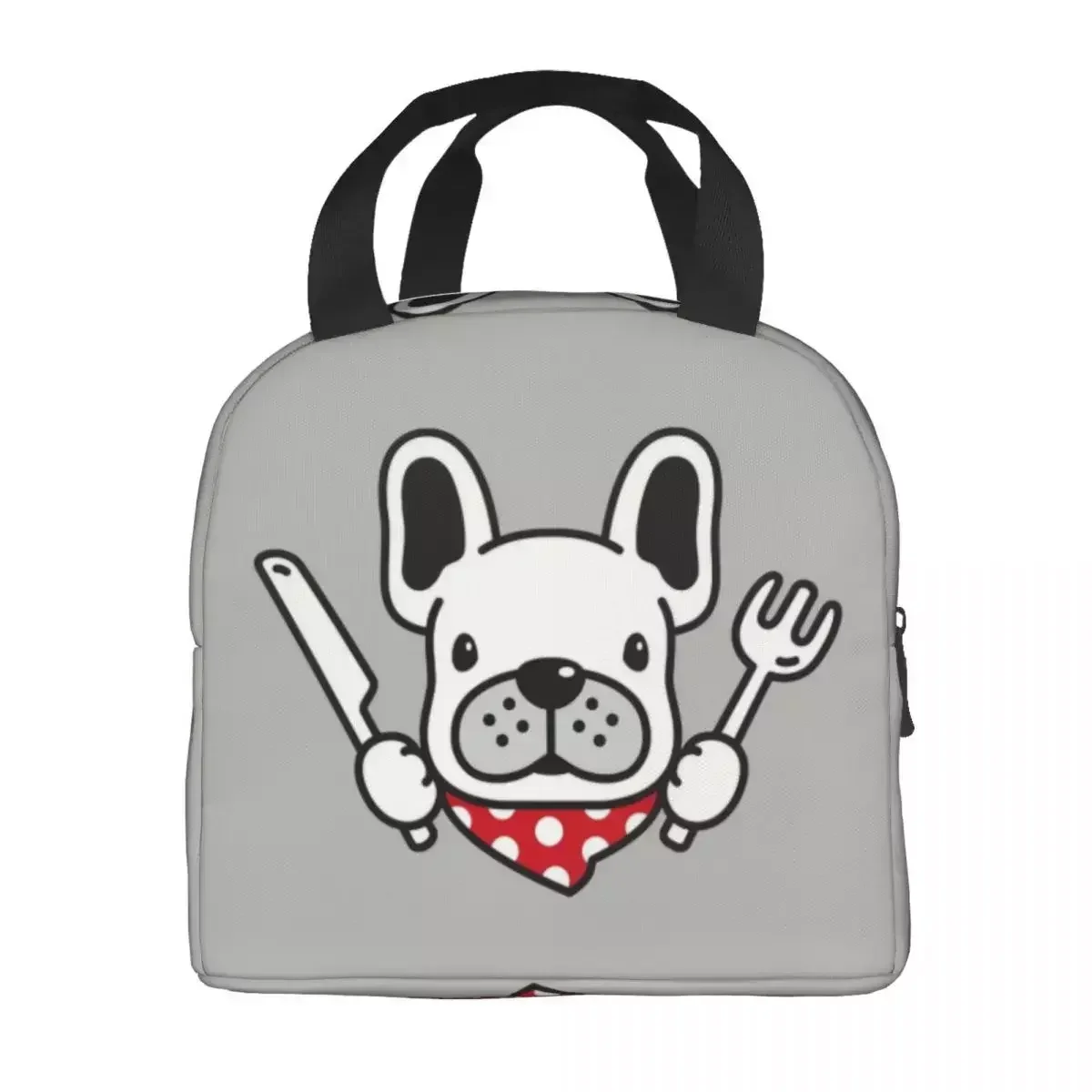Custom Hungry French Bulldog Lunch Bag Women Thermal Cooler Insulated Lunch Box for Kids School Children
Custom Hungry French Bulldog Lunch Bag Women Thermal Cooler Insulated Lunch Box for Kids School Children