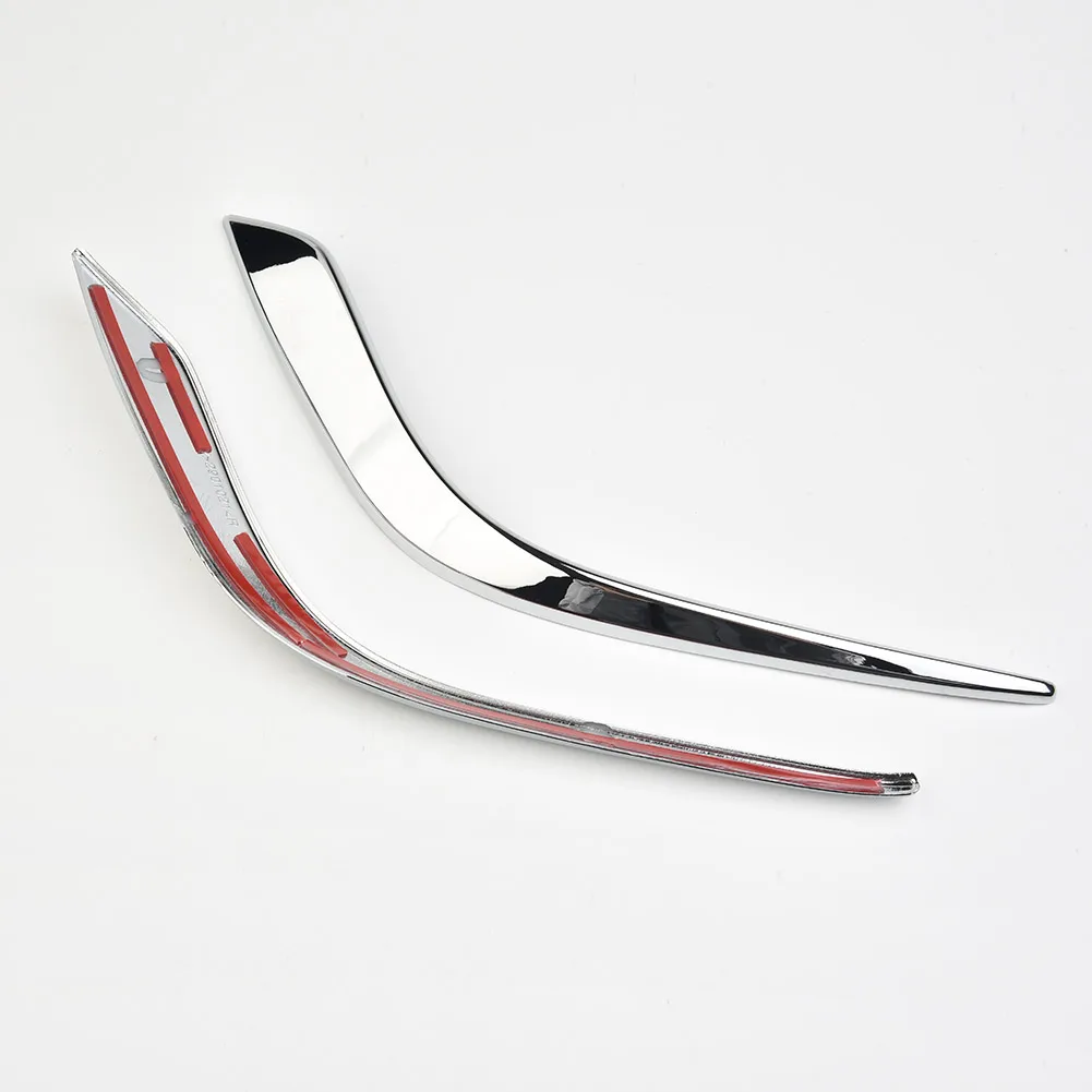 Chrome Fog Light Cover Front Trim Strip Silver Pair ABS Plastic Replacement 2014-2016 Accessories For Mazda 6 Atenza Gj
Chrome Fog Light Cover Front Trim Strip Silver Pair ABS Plastic Replacement 2014-2016 Accessories For Mazda 6 Atenza Gj