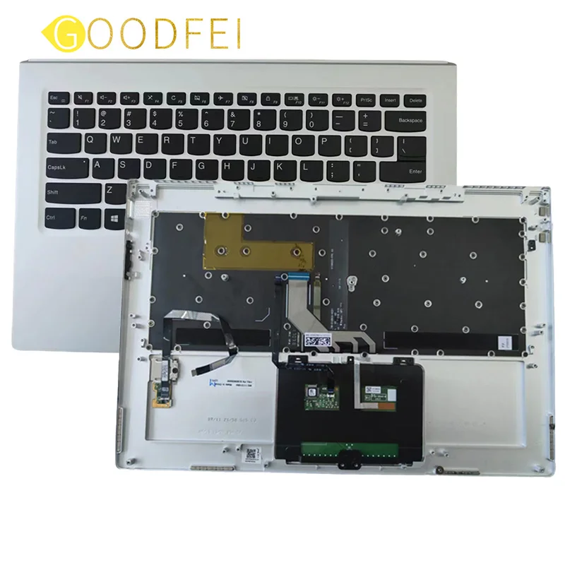 5CB0M35092 новый оригинальный для Lenovo Ideapad YOGA 910-13 910-13IKB Серебряная клавиатура для ноутбука с сенсорной панелью
5CB0M35092 новый оригинальный для Lenovo Ideapad YOGA 910-13 910-13IKB Серебряная клавиатура для ноутбука с сенсорной панелью