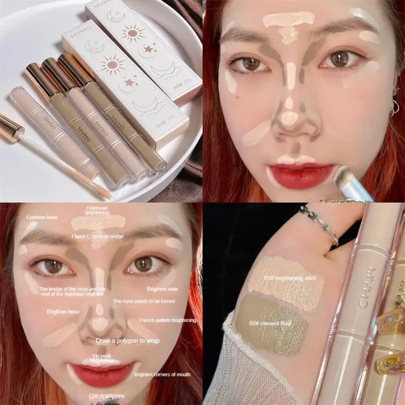 MYHO 2 Color Shadow Contouring Pencil Nose Face Shadow Moisturizing Waterproof Face Brightening Cosmetics Liquid Contour Stick
MYHO 2 Color Shadow Contouring Pencil Nose Face Shadow Moisturizing Waterproof Face Brightening Cosmetics Liquid Contour Stick