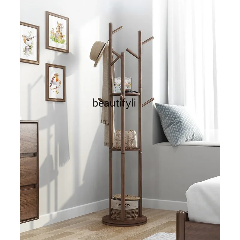 yj Solid Wood Hanger Floor Clothes Rack Simple Coat Rack Rotating Simple Modern Hanger 
yj Solid Wood Hanger Floor Clothes Rack Simple Coat Rack Rotating Simple Modern Hanger